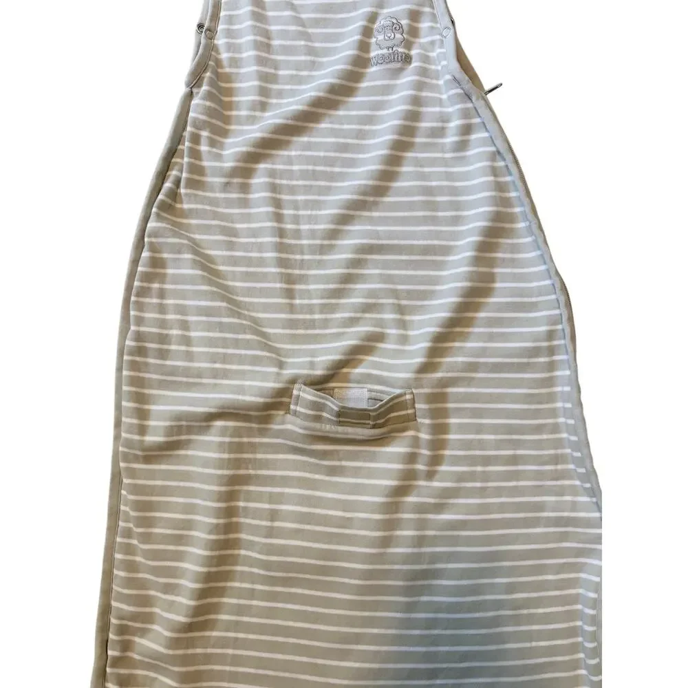 Woolino 4 Season Ultimate Baby Sleep Bag Merino Wool Organic Cotton Size 2-24M - Picture 8 of 10